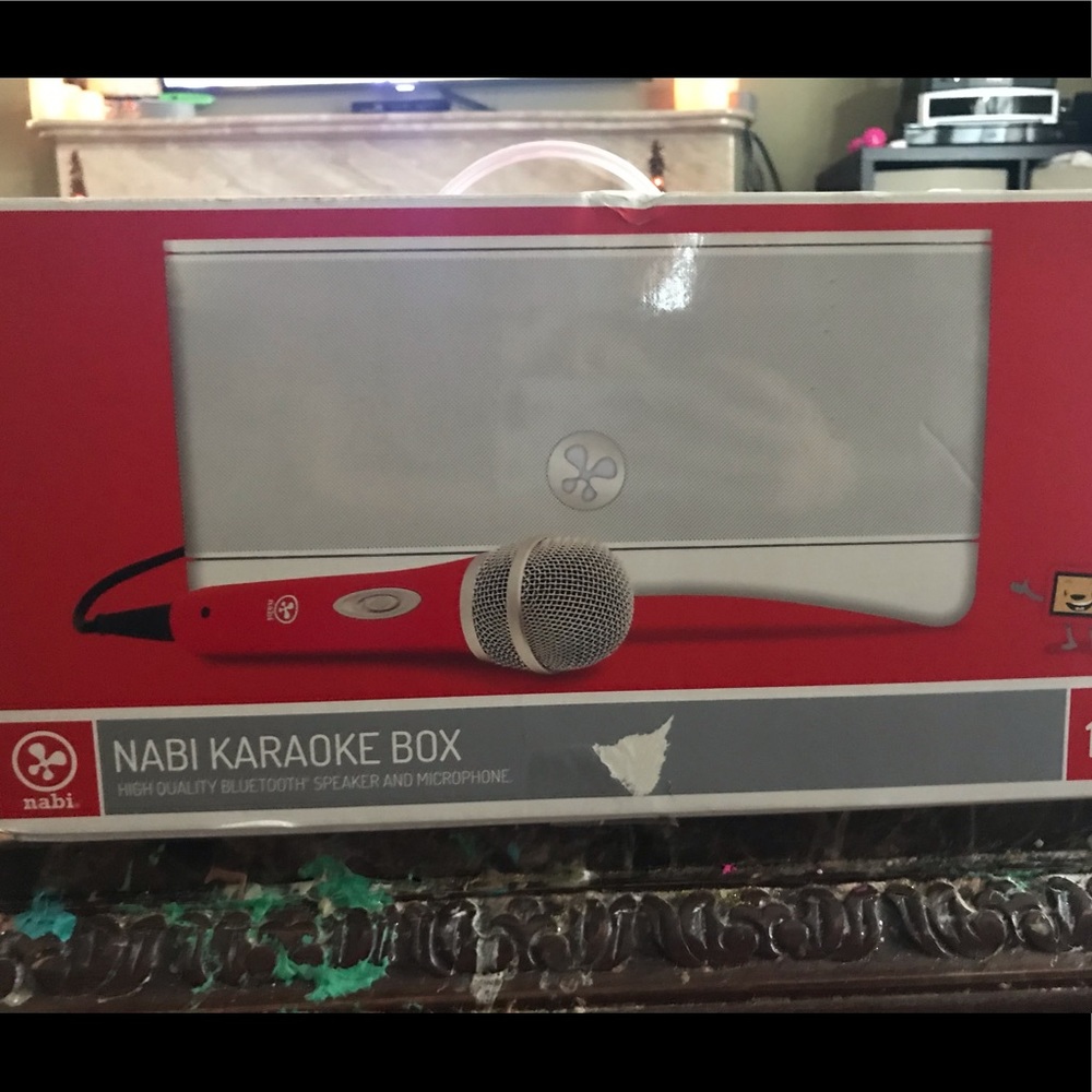 Nabi Karaoke Box w/Bluetooth